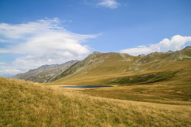 Black Rock Lake at about 2,800 m